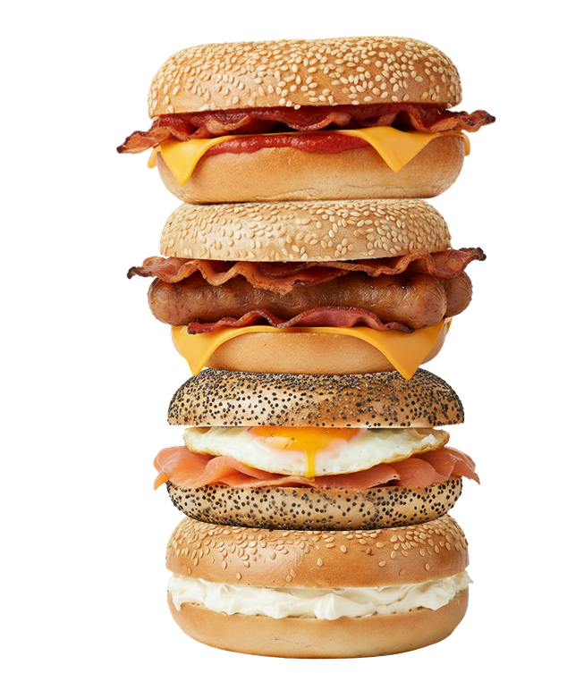 Delicious burger stack